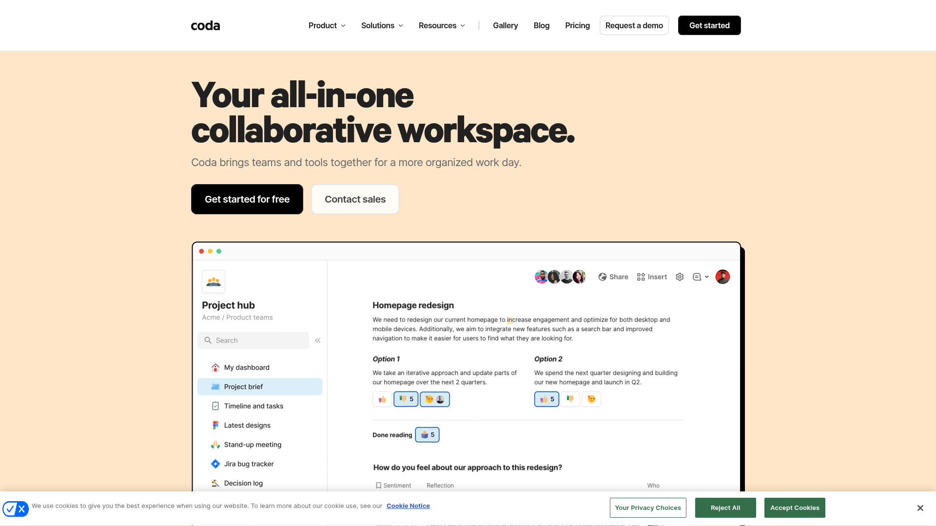 Coda AI document automation