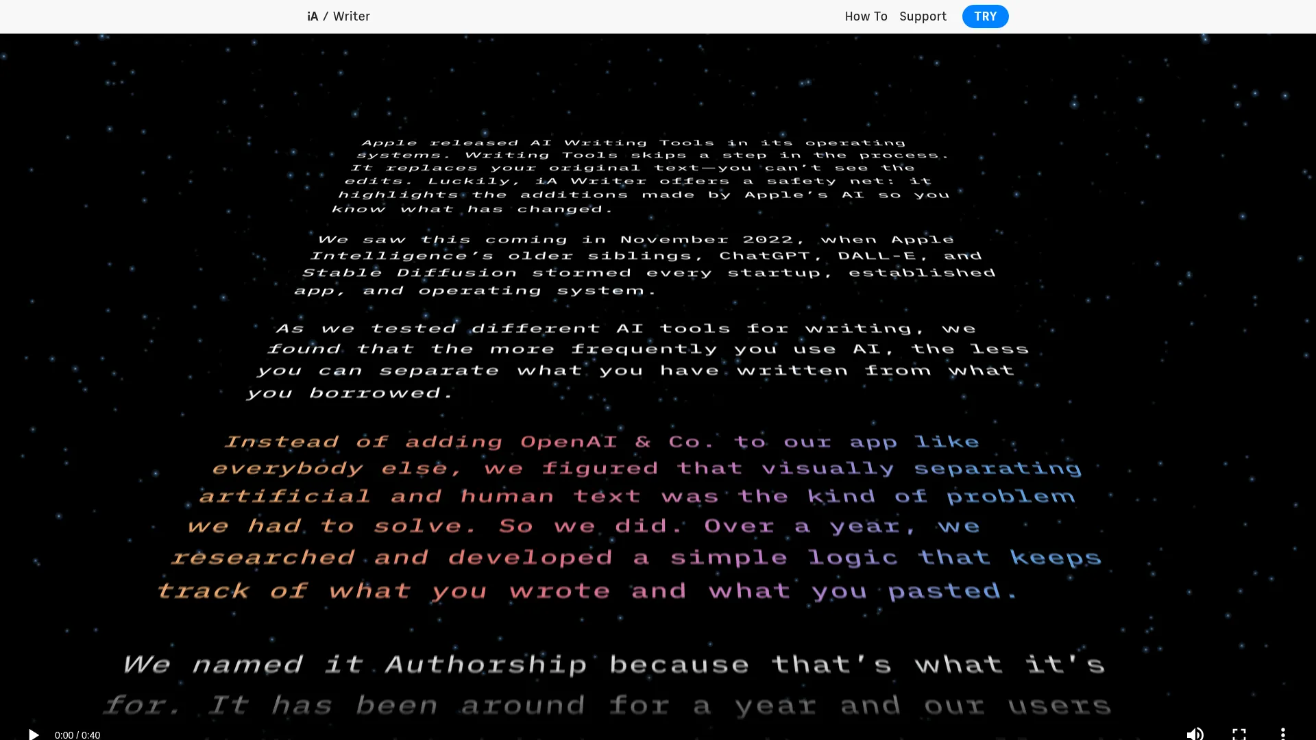 iA Writer minimalist Markdown editor