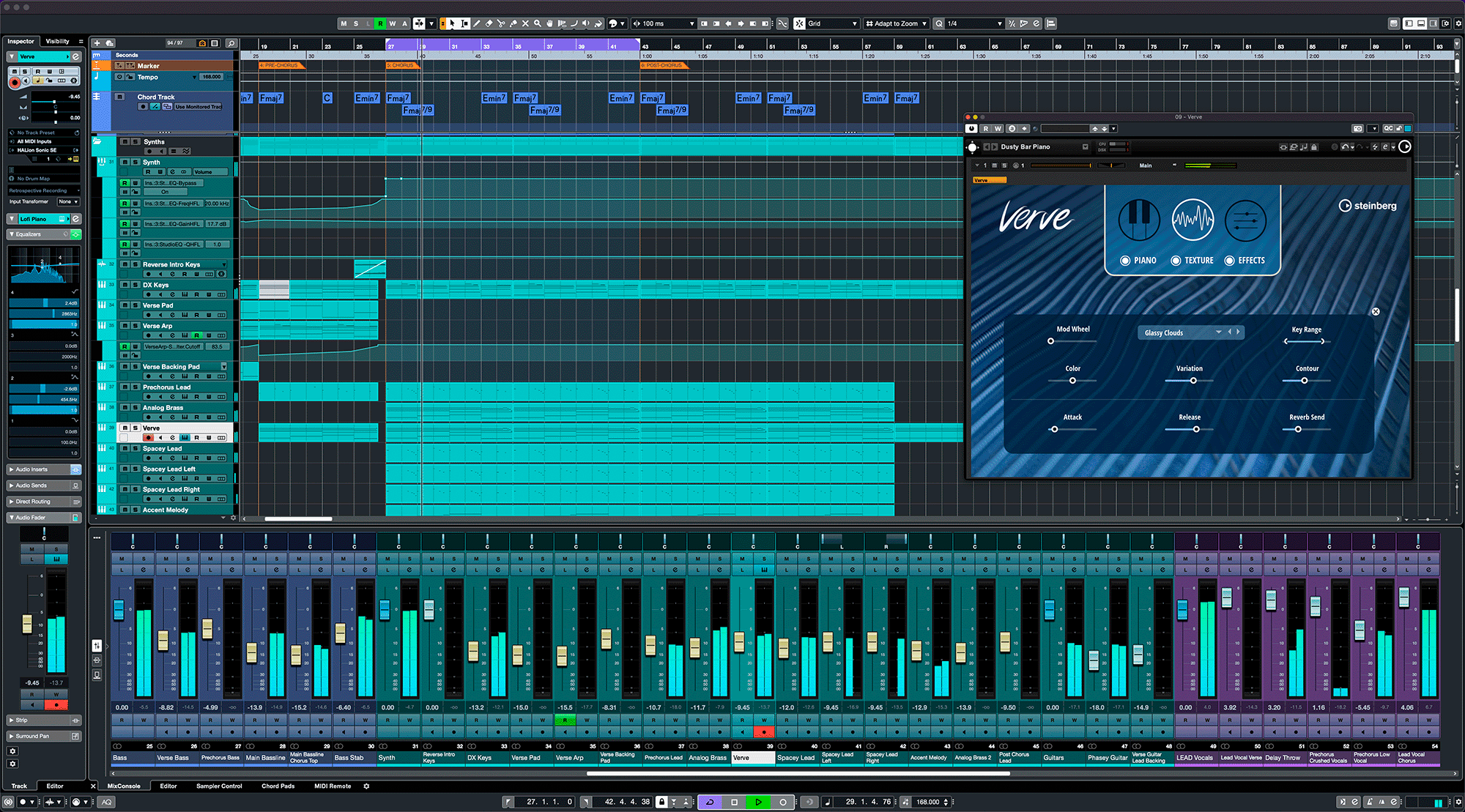 Cubase screenshot 1