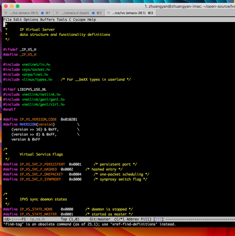 Emacs screenshot 3