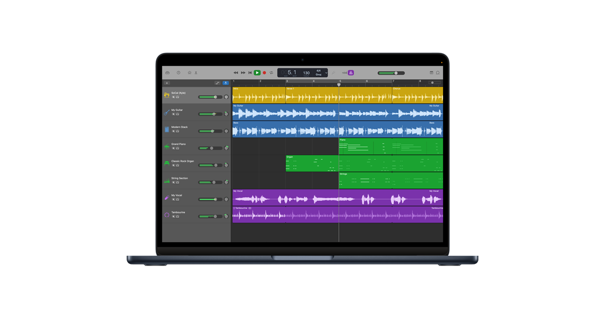 GarageBand screenshot 1