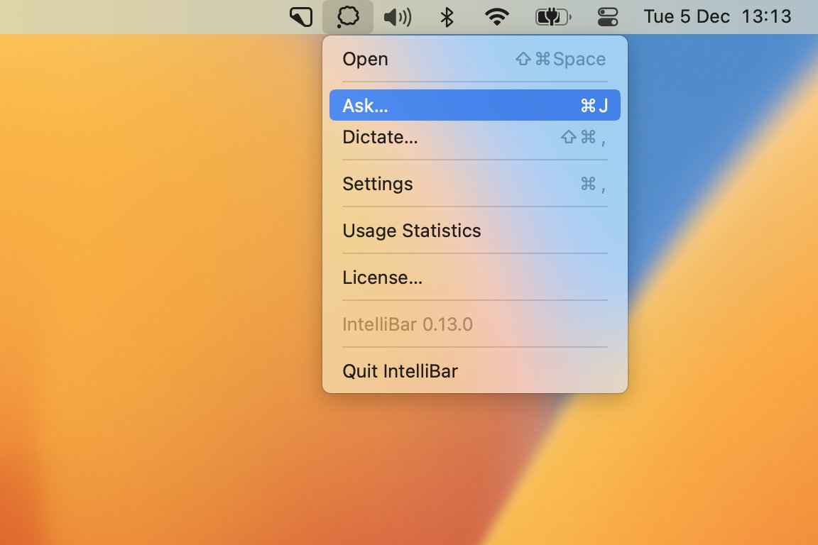 IntelliBar screenshot 3