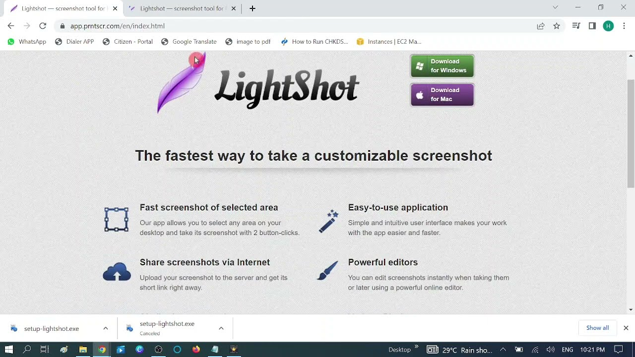 LightShot screenshot 2