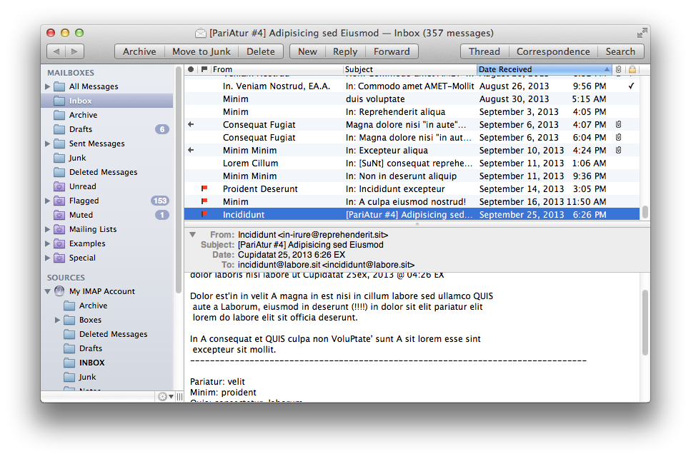 MailMate screenshot 3