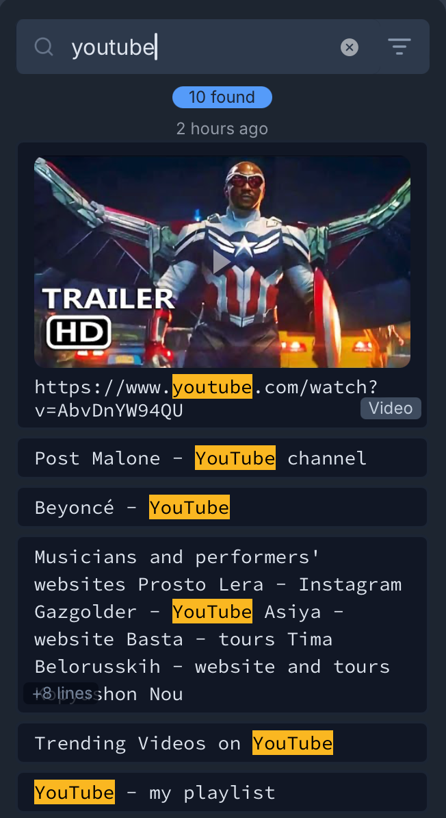 PasteBar screenshot 3