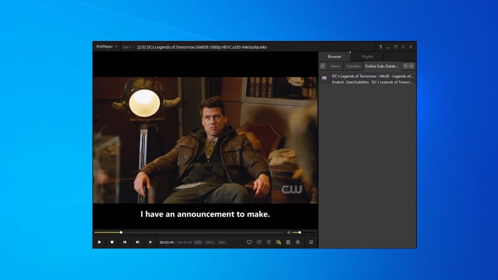PotPlayer screenshot 2