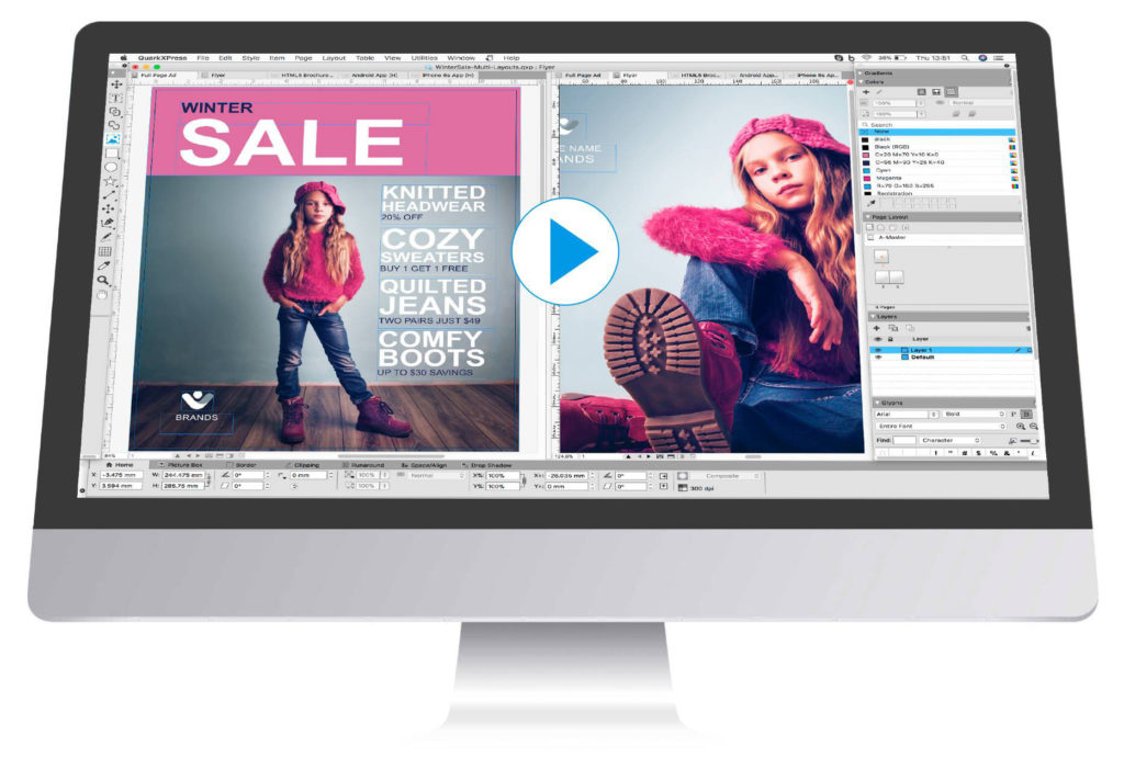 QuarkXPress screenshot 3