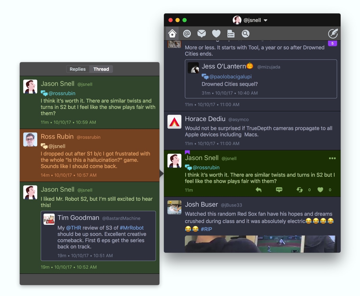 Twitterrific screenshot 3