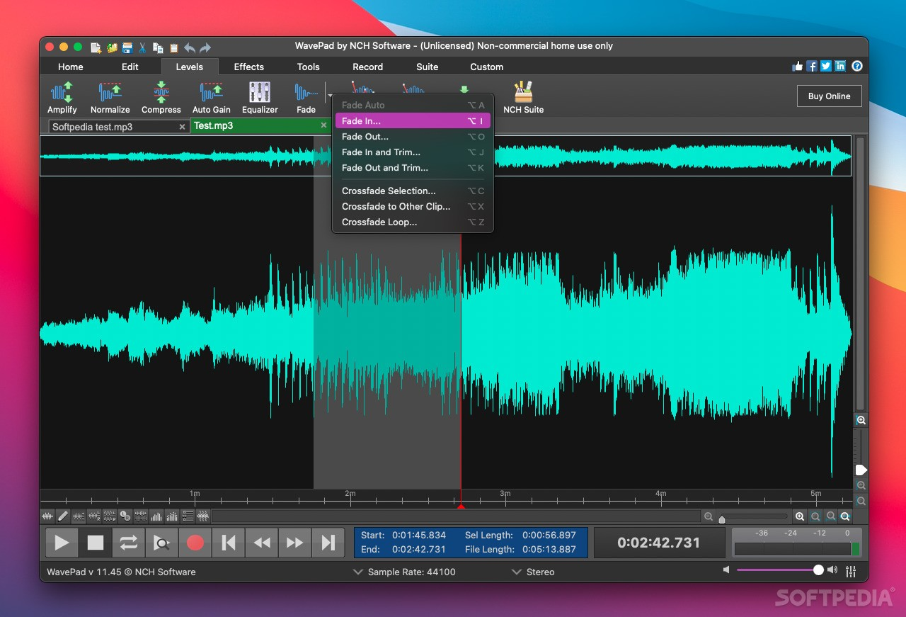 WavePad screenshot 3